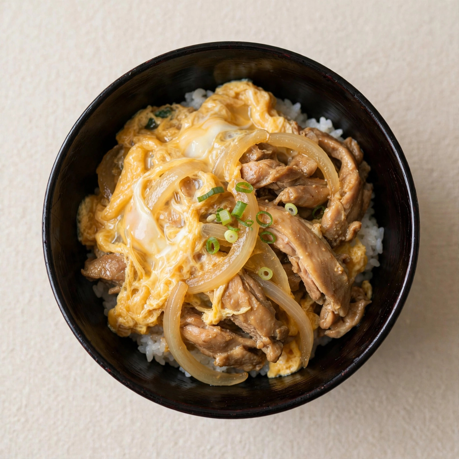 Oyakodon — Japanese chicken and egg rice bowl